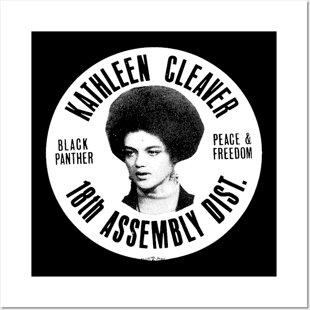 KATHLEEN CLEAVER Wall Art by impacteesstreetwear